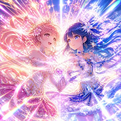 portrait of two people together