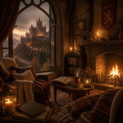 majestic castle on a hilltop