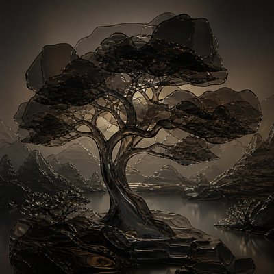 a tree in nature