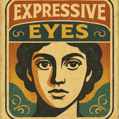 portrait of a person with expressive eyes