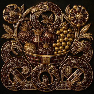 Anglo-Saxon Metalwork Art Style 3