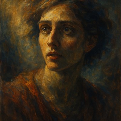 portrait of a person with expressive eyes