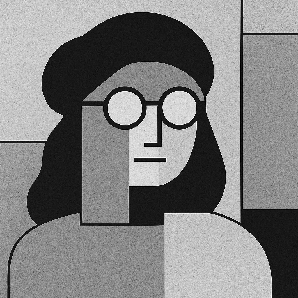 Minimalist Modern Art Style Style Transfer Example
