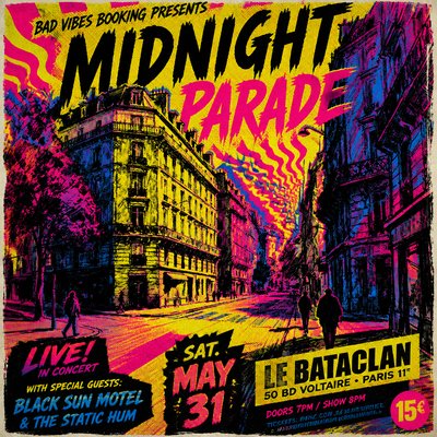 Concert Poster Design Style Transfer Example
