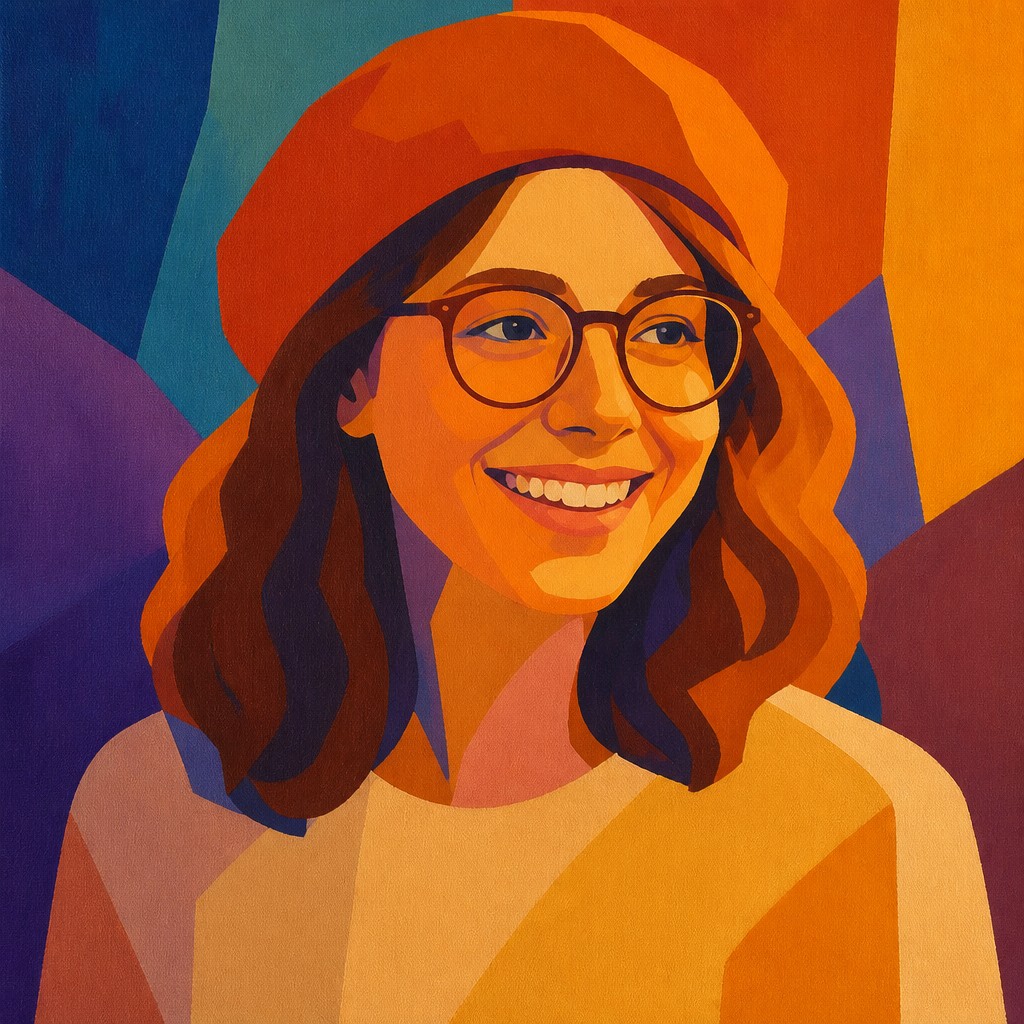 Color Field Abstract Art Style Style Transfer Example