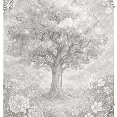 a tree in nature