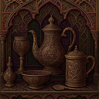 still life with everyday objects