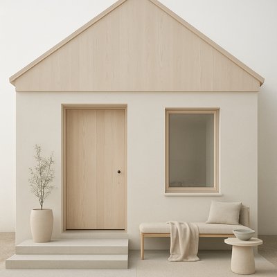 house with front view
