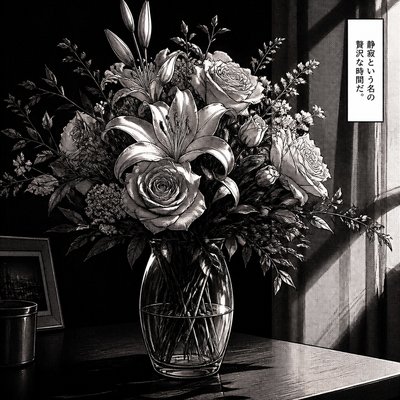 bouquet of flowers in a glass vase