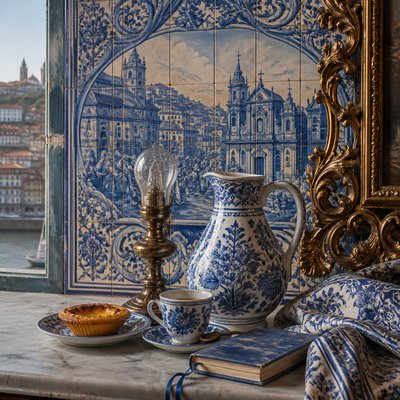 still life with everyday objects — Porto Art Style