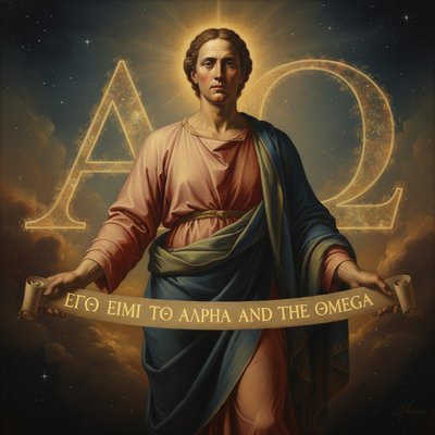 Revelation 1:8 "I am the Alpha and the Omega"