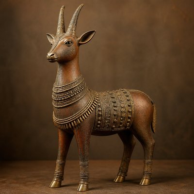 animal standing in natural pose — Ife Art Style