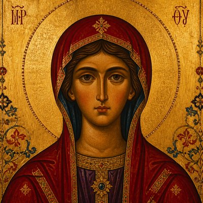 Byzantine Art Style example
