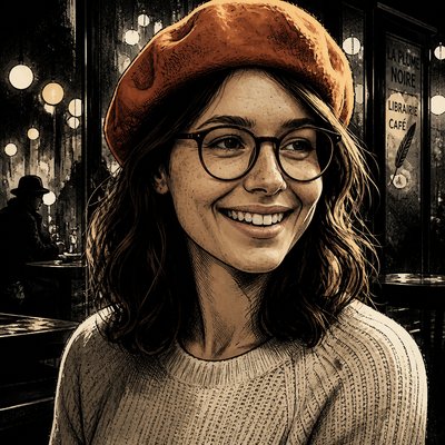 Graphic Novel Art Style Transfer Example