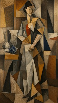 full-length portrait of an elegant figure