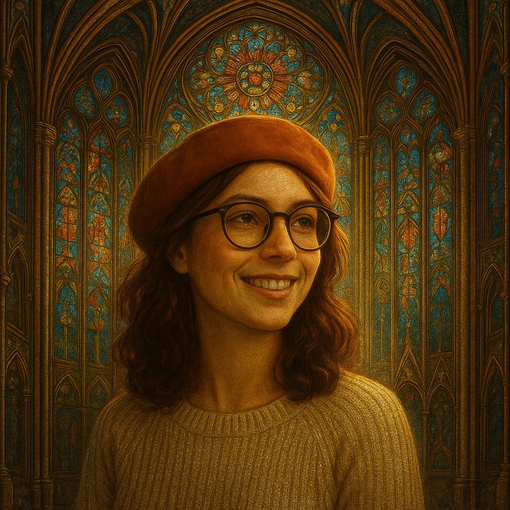 Gothic Cathedral Art Style Transfer Example