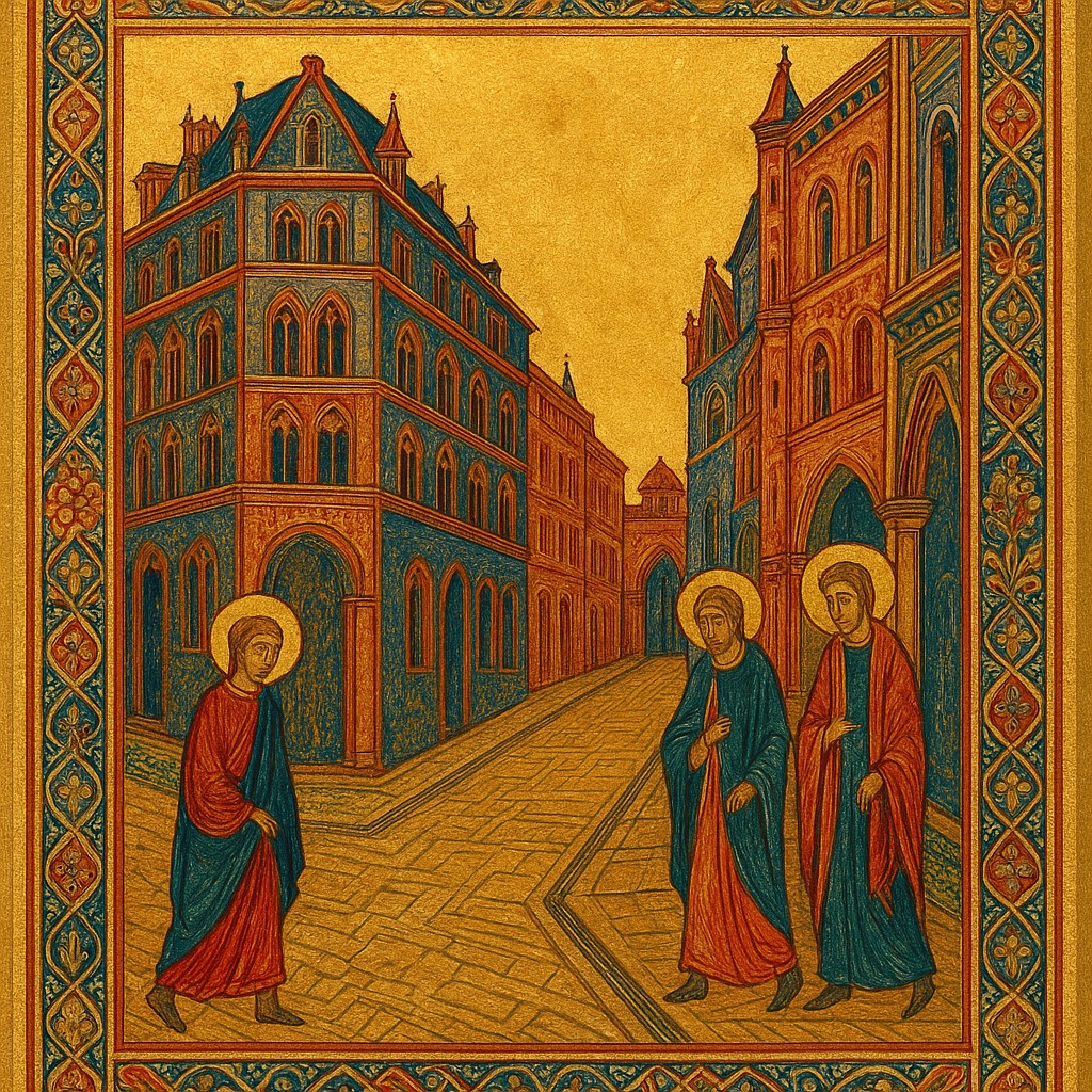 Gothic Art Style Style Transfer Example