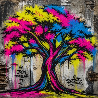 a tree in nature