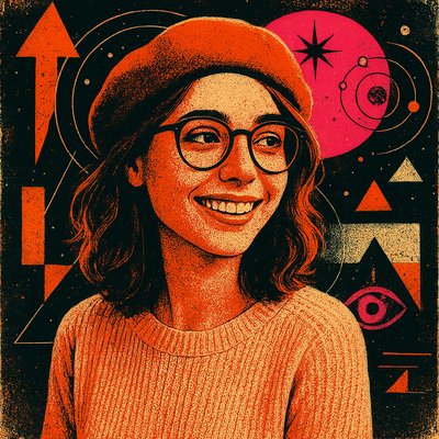 Retro-Futuristic Pop Surrealism Style Transfer Example