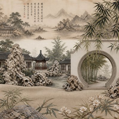 wide landscape with natural scenery