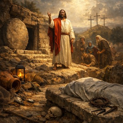 And this is the Father's will which hath sent me, that of all which he hath given me I should lose nothing, but should raise it up again at the last day.
(John 6:39 KJV)
