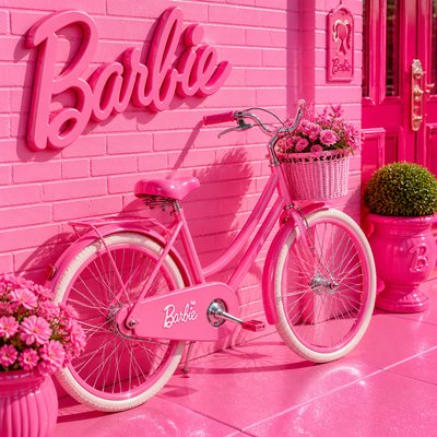 bicyle resting against a wall