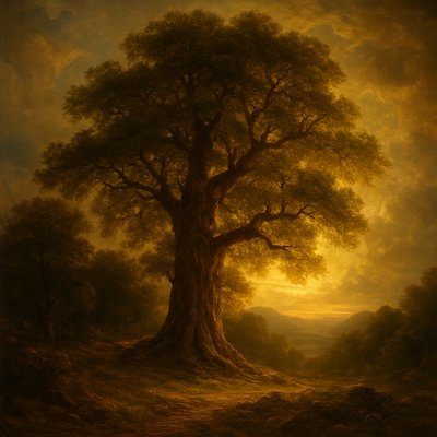 a tree in nature