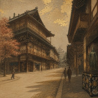 Nara Art Style Style Transfer Example