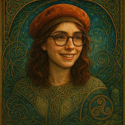 Celtic Fantasy Art Style Transfer Example