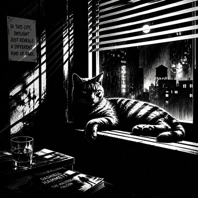 a cat lounging in a sunlit window