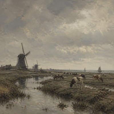 wide landscape with natural scenery — The Hague Art Style