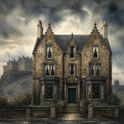 house with front view — Edinburgh Art Style
