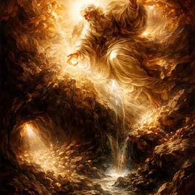  He (God) setteth an end to darkness, and searcheth out all perfection: the stones of darkness, and the shadow of death. From Job 28:3
