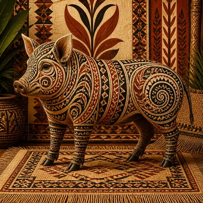 animal standing in natural pose