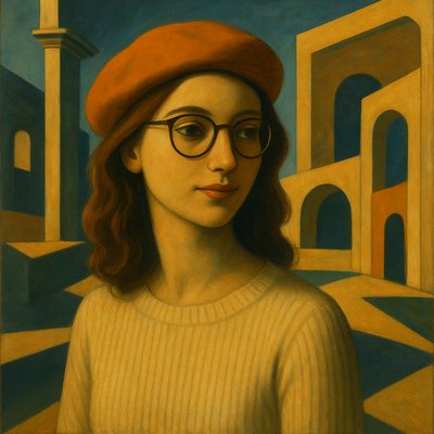 Metaphysical Painting Art Style Style Transfer Example