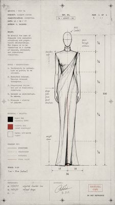 full-length portrait of an elegant figure