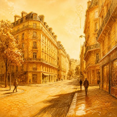 Honeycore Aesthetic Style Transfer Example