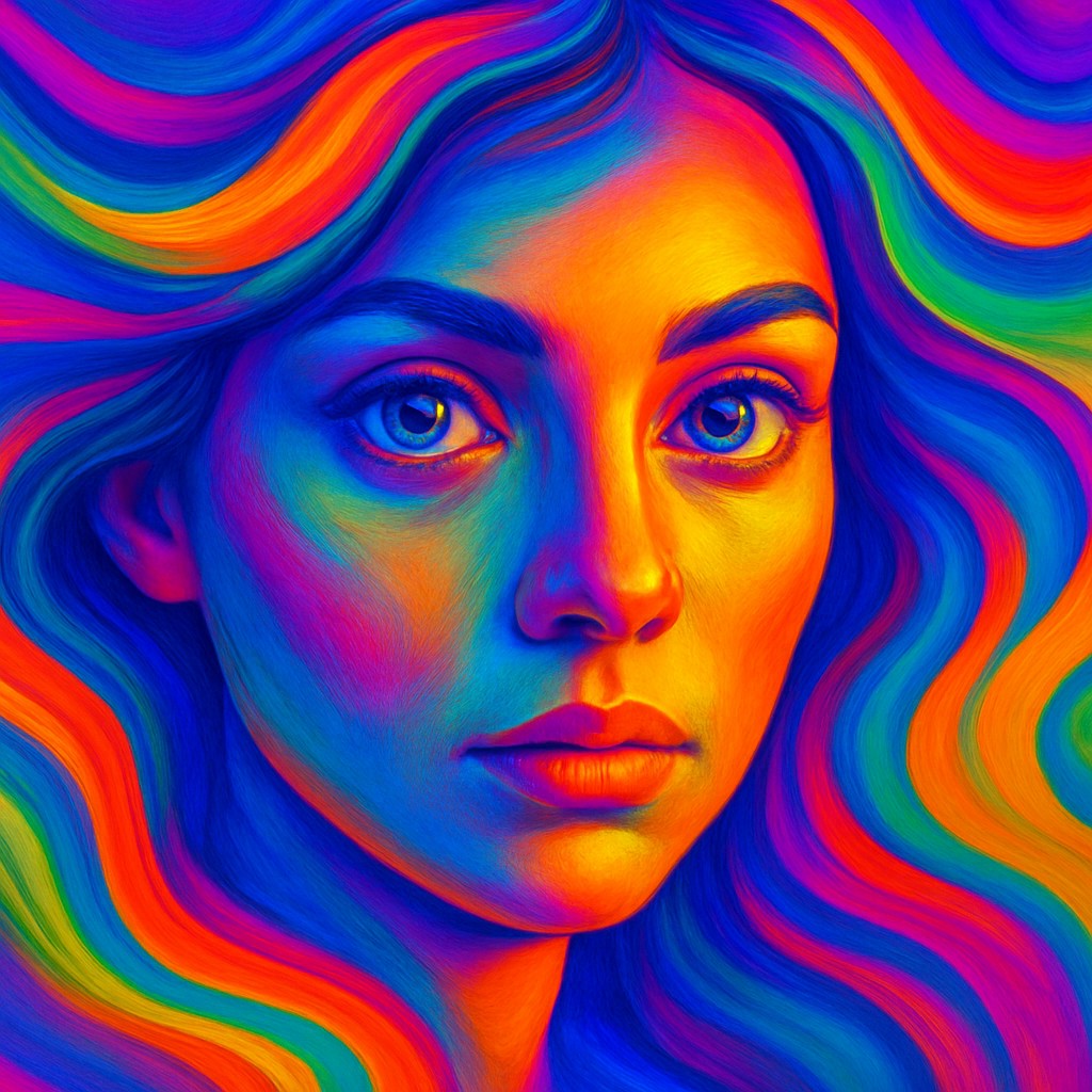 portrait of a person with expressive eyes