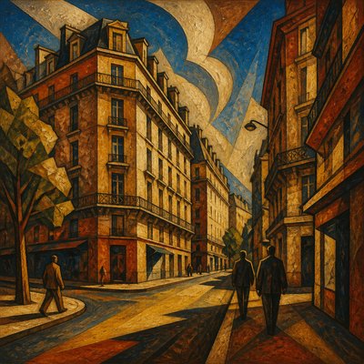 Mexican Muralism Art Style Style Transfer Example