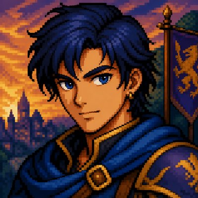16-Bit Pixel Art Style example