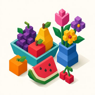 Isometric Icon Design 3