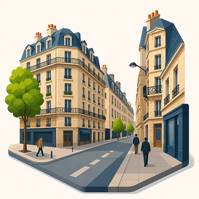 Isometric Icon Design Style Transfer Example