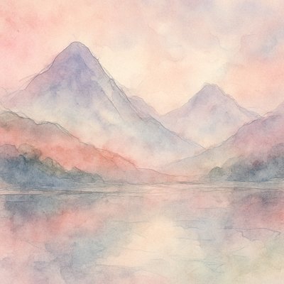 Watercolor Manga Dream Scene 2