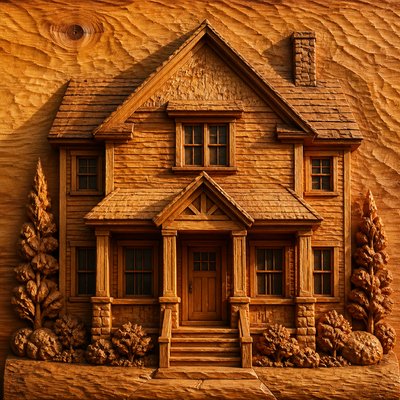 house with front view