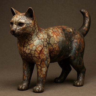 animal standing in natural pose