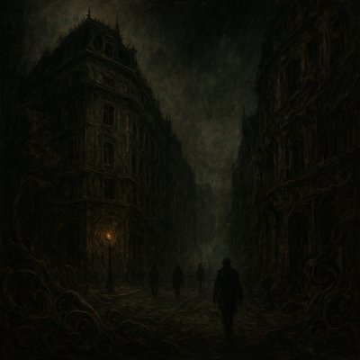 Gothic Horror Art Style Transfer Example