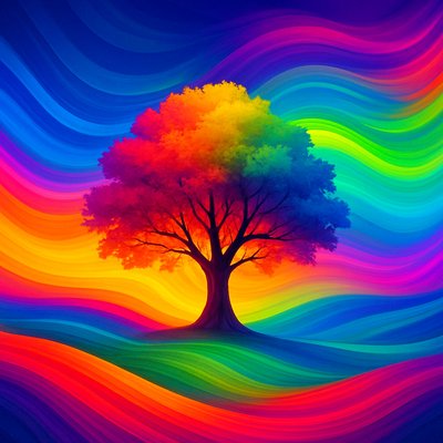 a tree in nature