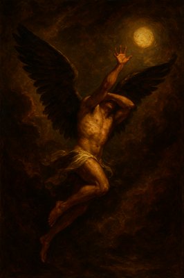 a painting of a man with a crown on his head