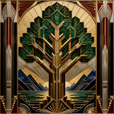 a tree in nature