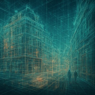 Invisible Architecture Surrealism Art Style Style Transfer Example